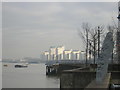 TQ4379 : View downstream at Woolwich by Christopher Hilton