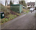 Gas installation below the A48 in Caerwent