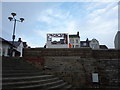 New artwork being installed, Bridlington Harbour