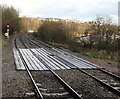 Level crossing near Ystrad Mynach railway station