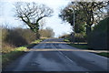 B6386 road towards Southwell