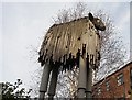 Sheep on stilts, Marshall Street, Leeds