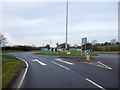 Roundabout on the A165, Gristhorpe