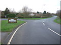 Entering Gristhorpe