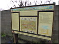 Information board in Bishop