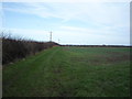 Farm track off Mill Lane, Skipsea