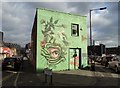 SK3586 : "Eyecatching" - mural by Rocket01 & Faunagraphic by Neil Theasby