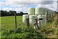 Silage bales, South Fergushill