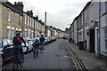 Cyclists on Gwydir St