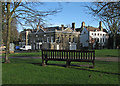 TL3540 : Royston: fine houses on Melbourn Street by John Sutton