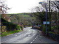 SH8729 : The B4403 road through Llanuwchllyn by John Lucas