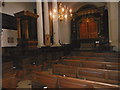 Interior of St Mary Woolnoth