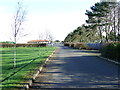 Road to club house, Far Grange Park & Golf Club 