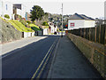 Looking east-southeast along London Road