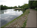 Path and cyclepath by the Itchen