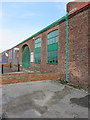 SJ3487 : The former warehouse alongside Atlantic Way by John S Turner