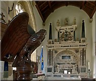 SK9211 : The eagle looks on – Church of St Peter & St Paul by Alan Murray-Rust