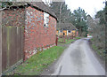 Derelict stable block, Britton House