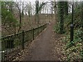 Footpath in Jesmond Vale