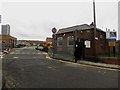 Entrance to Newington Road Council Depot, Newcastle upon Tyne