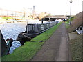 Stellarella Still, narrowboat on Grand Union Canal winter moorings