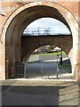 SO8455 : A pair of railway arches by Philip Halling