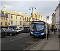 SP0202 : Stagecoach bus in Market Place, Cirencester by Jaggery