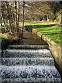 A cascading Porter Brook Sheffield