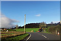 Road junction at Glan-Vyrnwy