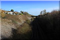 Railway Cutting, South of Long Ashton