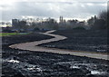 New path to Robert Hall Street, Leicester