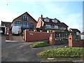 Raised houses off Filey Road