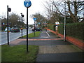 Dual use path beside Filey Road (A165)