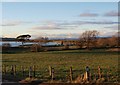 Balgray Reservoir and surrounding fields