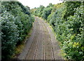 Railway line to Coventry