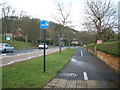 Dual use path beside Filey Road (A165), Scarborough