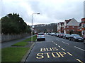 Bus stop on Holbeck Road, Scarborough