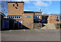 Steps up to Ysgol Gymraeg Bro Teyrnon, Brynglas, Newport