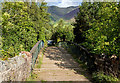 Footbridge over Keswick Railway Footpath