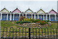 Beach huts