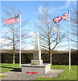 TF9114 : 392 Bomb Group Memorial at Beeston by Evelyn Simak