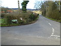 Matthews Lane junction with Common Road, Hadlow