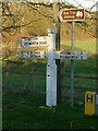 Fingerpost at Clipsham