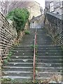 Blocked steps to Mount St Mary