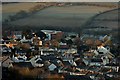 Park Community School and houses in Newport