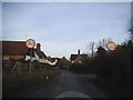 Kettle Green Road entering Hadham Cross