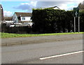 A4067 direction sign, Johnston