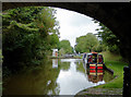 Canal at Adderley Wharf in Shropshire