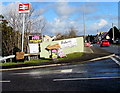 Johnston railway station name sign