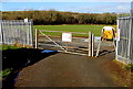 Entrance to Glebelands Field, Johnston